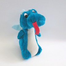 Superior Toy And Novelty Blue Dragon Plush With Wings Tongue Stuffed Animal - £21.82 GBP