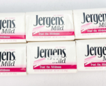Vintage Jergens Mild Trust The Mildness White Facial Size Soap 3oz Lot of 6 - $28.98