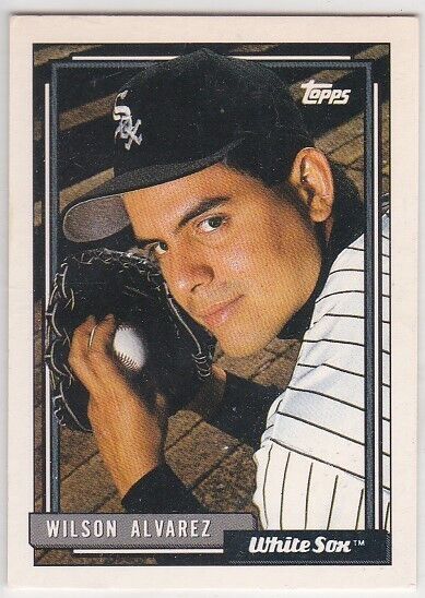 Primary image for M) 1992 Topps Baseball Trading Card - Wilson Alvarez #452