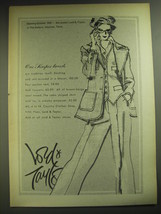 1974 Lord &amp; Taylor Blazer, Vest and Trousers Ad - Our Kasper Tweeds - £14.54 GBP