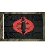 G.I. Joe Cobra Flag 35 ft Black Red Banner Man-Cave Garage Collectible T... - €15,35 EUR