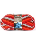 1 Count Red Heart 6.3 Oz Dreamy Stripes Sunset 5 Bulky Acrylic Yarn - $17.99