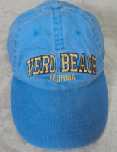 Vero Beach Florida Hat Adjustable Baseball Cap Blue BJR Classic Headwear... - £10.74 GBP