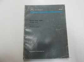 1996 Mercedes Modèle 210 Prelim Introduction Into Service Manuel Worn Usine OEM - £30.04 GBP