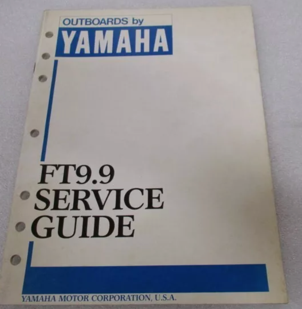 Yamaha Marine Outboards FT9.9 Service Guide 71155 OEM - $11.99