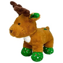 Build A Bear Holly Reindeer Christmas Holiday Plush Mistletoe Stuffed Animal 14&quot; - £59.48 GBP