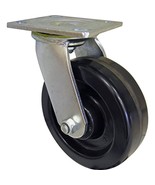 Shepherd Hardware 9774 1400-Series 6-Inch Phenolic Swivel Plate Caster, ... - $42.01