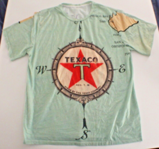 Texaco Fuel Shirt - Compass Design - Size XL - £13.41 GBP