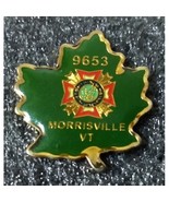 9653 Morrisville Vermont Pin - $4.95