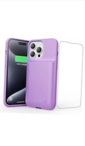 15W Fast Charging Battery Case for iPhone 15 Pro(6.1 inch),7500mAh Slim ... - $29.69