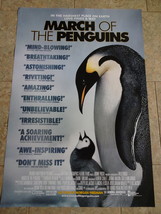 March Of The Penguins - Movie Poster - A National Geographic Film - £16.58 GBP