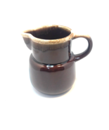 McCoy 132 Brown Drip Glaze Multipurpose Syrup Creamer Pitcher VTG USA - $14.84