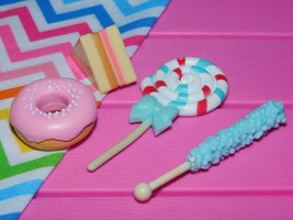 18&quot; Doll Bakery Lollipop Rock Candy Donut Sandwich American Girl Our Generation - £9.32 GBP