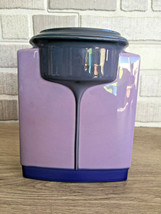 Lladro 01005577.4 Cuboid Vase Violet  Perfect Condition - £140.59 GBP
