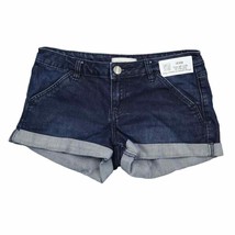 21 Denim Shorts Womens 26 Blue Denim Stretchable Low Rise Casual Hot Pants - £18.19 GBP