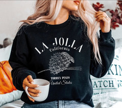 La Jolla California Sweatshirt, Vintage Women&#39;s California Crewneck, Unisex La J - £33.76 GBP