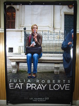 Eat Pray LOVE-JULIA ROBERTS-48X72 Vinyl POSTER-THEATER Original Vf - £113.19 GBP