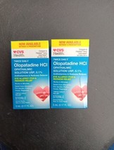 2 Boxes CVS EYE Allergy itch and Redness RELIEF 5 ml (ZZ16) - £20.24 GBP