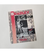 1994 Bradley Braves vs Tulsa Basketball Game Program February 5 - $7.92