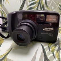 Minolta Maxima Zoom 35mm Film Camera, Model 760i 38-76mm Battery Door Damage - £16.51 GBP