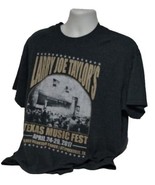 Larry Joe Taylor&#39;s Texas Music Festival Men&#39;s T Shirt XL LJT Country Fes... - £16.93 GBP