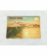 Pikes Peak Colorado Fold-out Postcard Book, Vintage Collectible Color Pi... - $277.30 MXN