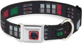 Star Wars Darth Vader Dog Collar - Seatbelt Buckle, Adjustable 18-32 Inches - £33.77 GBP