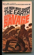 Doc SAVAGE-THE Man Who Shook The EARTH-#43-ROBESON-VG-BAMA Cover Vg - £9.75 GBP