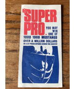 NFL football super pro 1968 mustang promo giveaway envelope - $455.56 MXN