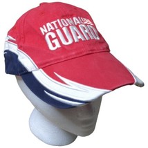 National Guard Red White Blue Adjustable Strap Baseball Cap / Hat - £5.50 GBP
