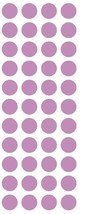 3/4&quot;  Lilac Round Color Code Inventory Label Dot Stickers MADE IN USA - £1.17 GBP+