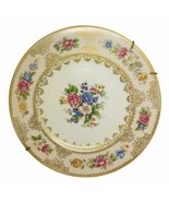 Ahrenfeldt Limoges France 11&quot; Inch Plate HandPainted Signed Gold Encrusted - $104.87 CAD
