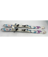 Volkl Chica 110 CM Junior Kid&#39;s Skis with Marker 4.5 Bindings 82/68/100 ... - $180.52 CAD