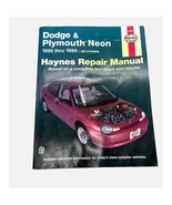 Haynes Repair Manual 30034 Dodge &amp; Plymouth Neon 1995 thru 1999 - £8.17 GBP