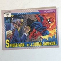 Spider-Man Vs J Jonah Jameson Trading Card Marvel Comics 1991  #121 - £1.57 GBP