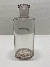 Vintage Colgate &amp; Co Perfumers Glass Perfume Bottle New York - £9.38 GBP