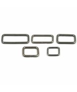 Fujiyuan 20 Pcs 25mm Square Dee Rings Buckle for Webbing Belts Bag Strap... - $140.22 MXN