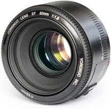 Large Aperture Auto Focus Lens Compatible With Canon Ef Mount Eos Camera, - £84.73 GBP