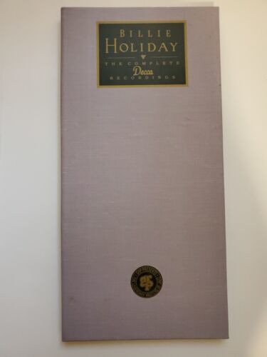 Billie Holiday Empty Cardboard CD Case With Book Documentary - $17.22