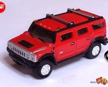  RARE KEYCHAIN RED CHROME HUMMER H2 CUSTOM Ltd EDITION GREAT GIFT or DIS... - $58.98