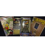 ROBIN PEWTER FIGURE(SILVER AGE) VF &amp; 2 DC JOKERS WILD ROBINS #1 W/VARIAN... - $468.48 MXN