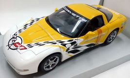 Diecast Car 1/18 scale UT Models Corvette Yellow Coupe Daytona race  200... - $85.00