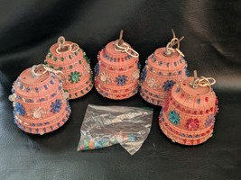 Lot of 5 Lawnware Brown Hanging Lamp Camping RV Swag Light Flower - €101,66 EUR