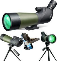 Gosky 20-60X60 Hd Spotting Scope With Tripod, Carrying Bag And Scope Phone - $164.99