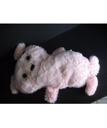 Pink Girl Monster Plush Stuffed Animal Bow in Hair Fluffy Furry Soft 15&quot;... - £5.87 GBP