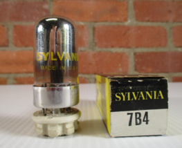 Sylvania 7B4 Vacuum Tube Loctal TV-7 Tested New In Box - $10.50