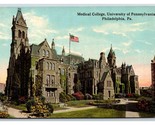 Medical College University of Pennsylvania Philadelphia PA UNP DB Postca... - $4.69