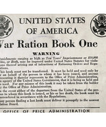 1943 WW2 War Ration Book 1 DeNafio Medford Massachusetts Military DWQQ13 - $19.99