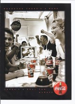 1999 Coca Cola Soda Print Ad Vintage 8.5&quot; x 11&quot; - £15.04 GBP