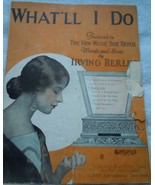 Vintage What’ll I Do by Irving Berlin Sheet Music 1923 - $2.73 CAD